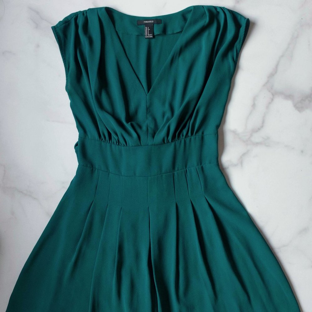 Green Mini Dress